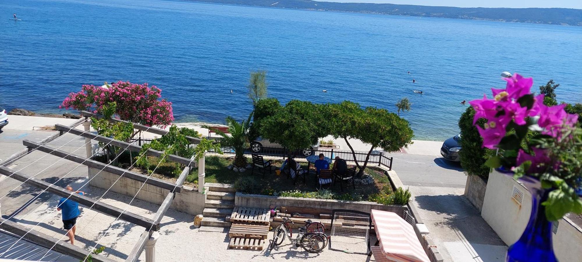 Apartman Figaro Pogled Od Milijun Dolara, 2 Tusa, 2 Wc Kaštela Eksteriør billede